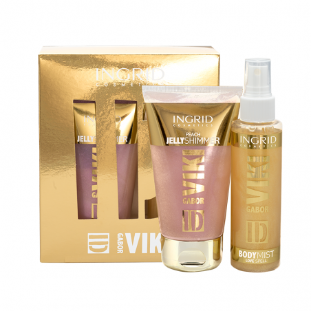 ZESTAW SHIMMER SET MGIEŁKA ROZŚWIETLAJĄCA + BALSAM (krótka data)