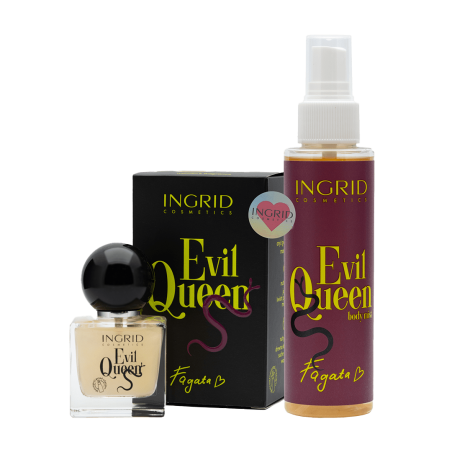 ZESTAW PREZENTOWY EVIL QUEEN WODA PERFUMOWANA + MGIEŁKA